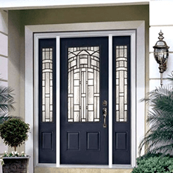 Входные металлические двери для загородного дома: эстетика и прочность